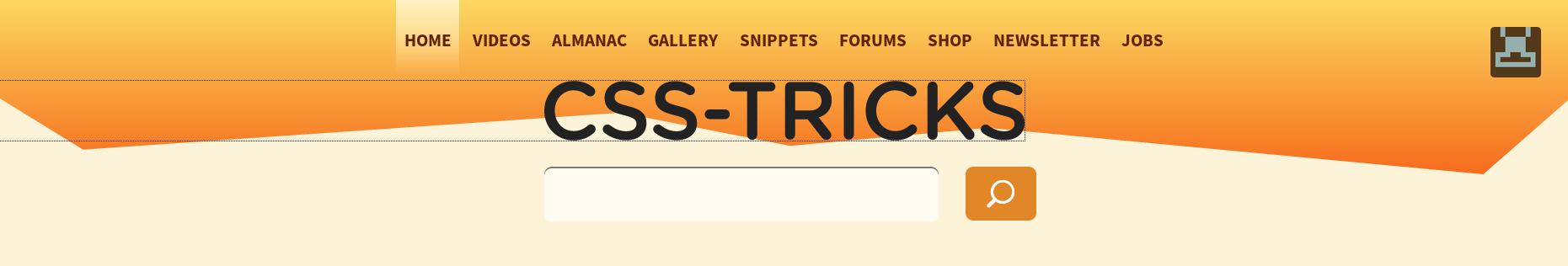Screenshot of the Firefox outline bug.